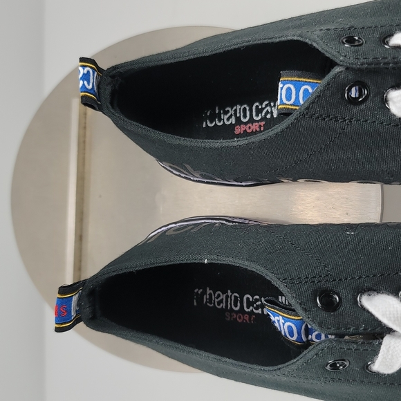 Roberto Cavalli Sport Canvas Men's Sneakers. Brand New. - Picture 10 of 13